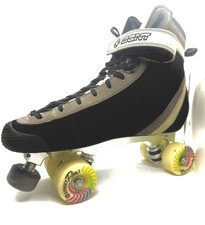 NEW Bont Parkstar Black Suede SIZE 12 Skates For INDOOR AND OUTDOOR