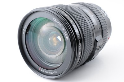 [EXC+5] Canon ZOOM LENS EF 24-105mm F4 L IS USM 1:4 AF Lens From Japan