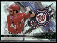 Bryce Harper 2016 Finest Franchise Finest #FF-BH Washington Nationals