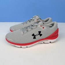 Mens' Under Armour UA Charged Gemini 2020 NM Shoes Grey / Red Size 9