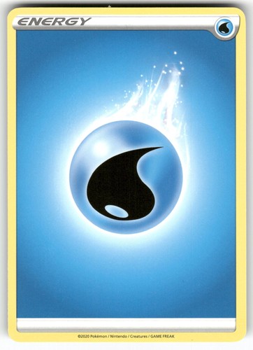 Water Energy (2020 Unnumbered) Common SWSH01: Sword & Shield Base Set NM
