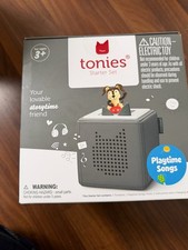 Tonies Toniebox Playtime  Storytime Songs - Puppy 10000764 - Gray New