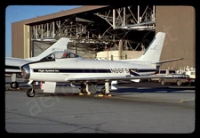 Flight Systems Inc. Canadair CL-13A N86FS Jan 87 Kodachrome Slide/Dia B11