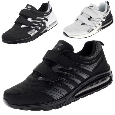 Herren Sportschuhe Übergröße Sneaker Laufschuhe Turnschuhe Klettverschluss 47-50