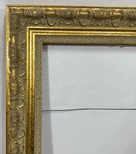Victorian Style Gold Wood Frame Fits 20"x23.5"