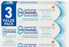 3PK Sensodyne Pronamel Mineral Boost Whitening Enamel Toothpaste 4oz EXP01-31-26