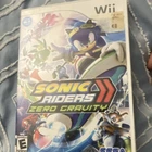 SEGA Sonic Riders Zero Gravity Nintendo Wii Multiplayer Racing Sonic Series