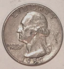 1959-D Washington Quarter - Very Fine - #2571EA