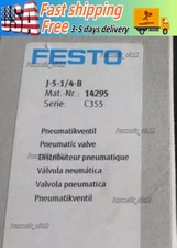 NEW Festo J-5-1/4-B 14295 Solenoid Valve