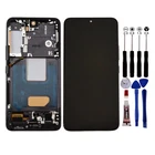 Screen for Samsung Galaxy S22 SM-S901B black chassis SM-S901B LCD - LCD / black /
