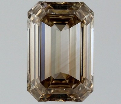 GIA Zertifiziert 0.37 Karat 100% Natürlicher Diamant W Range Hell Brown / Vs