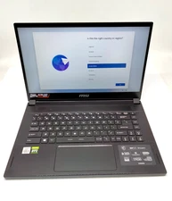 MSI GS66 Stealth 15.6" i9-10980HK 32GB 1TB SSD RTX 2070 gaming Laptop