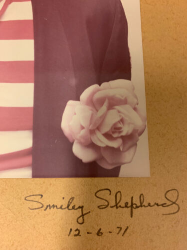 Original Vintage 1971 Photo Clown Costume Makeup Signed Smiley Shepherd - Picture 2 of 7