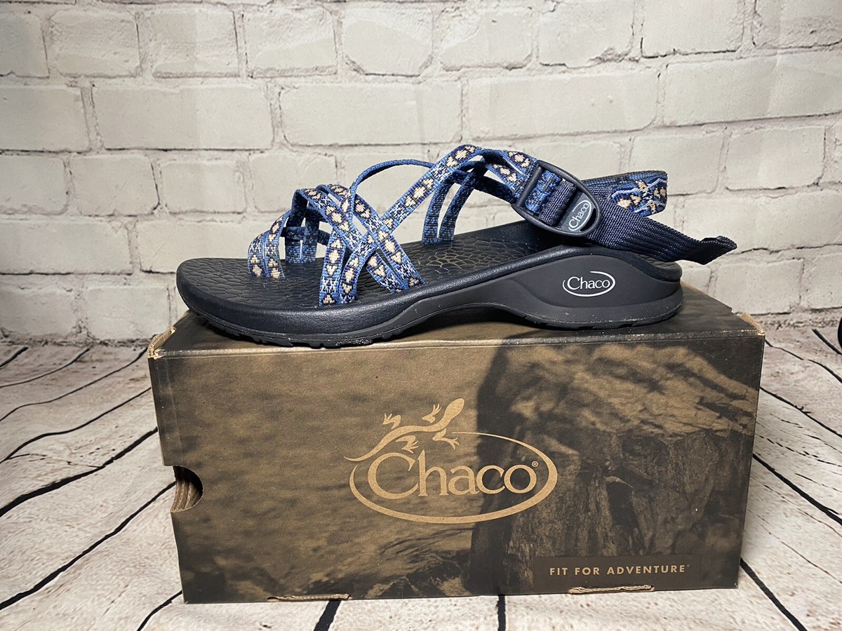 Chacos Women's Size 9 Double Strap Toe Loop J199372 Strappy Blue