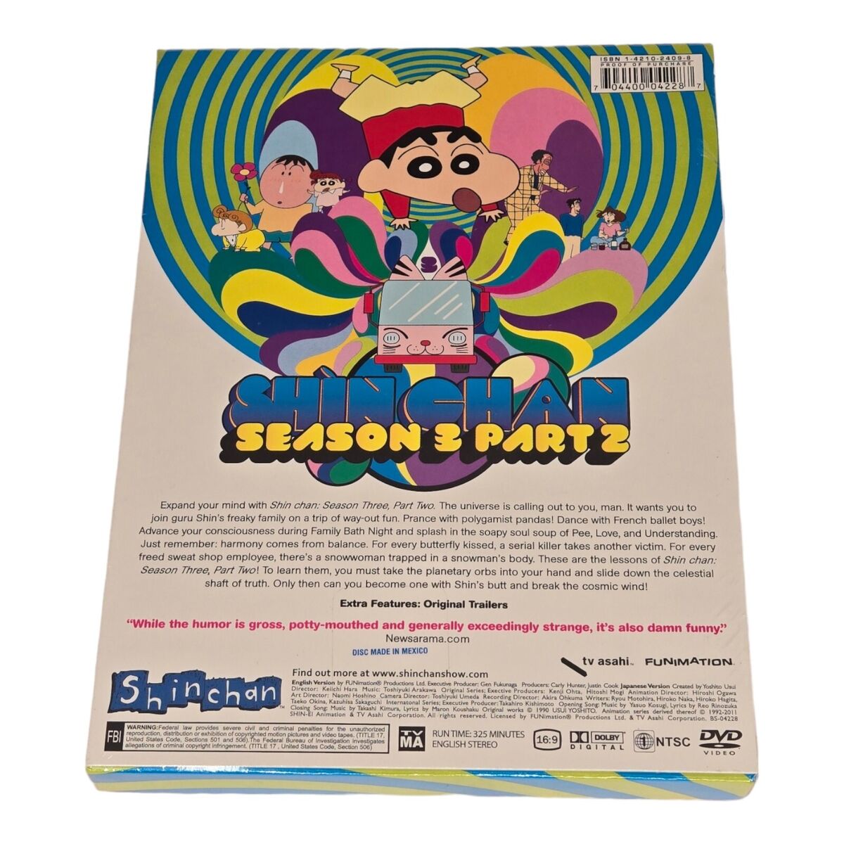 Shinchan: Season 3 Part 2 DVD (OOP, Sealed, Rare Shinchan: Season 3 Part 2 DVD (OOP, Sealed, Rare