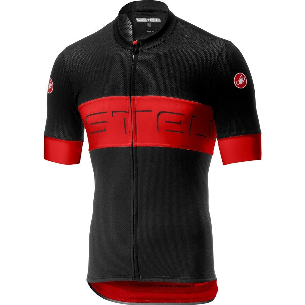 CASTELLI Prologo VI Jersey Baltimore Mall Online limited product Size RRP £100 Black Red Small