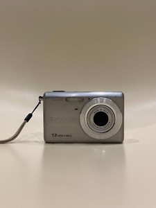 CCD Camera | Casio EXILIM ZOOM EX-Z77 7.2MP Digital Camera - Silver