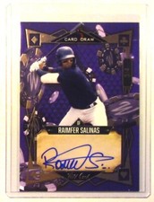 #836 Raimfer Salinas 2023 WC 5 Draw #5CDM-63 Auto 3/4 Pre Rookie Yankees
