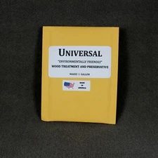 UNIVERSAL ECO FRIENDLY WOOD TREATMENT & PRESERVATIVE 1 GALLON SIZE  