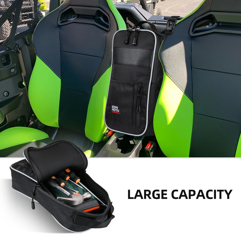 Kemimoto UTV Shoulder Bag Center Storage Bag For Honda Talon 1000R 1000X 2019-24 - Image 2 of 4