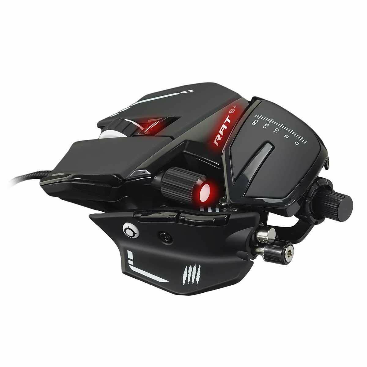 Mad Catz (Mad Cats) R.A. T.8 Plus Wired Gaming Mouse FPS Up to