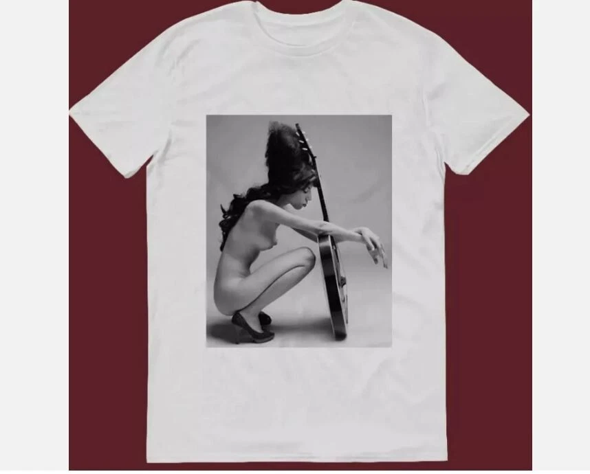 Amy Winehouse T-Shirt White Men Women