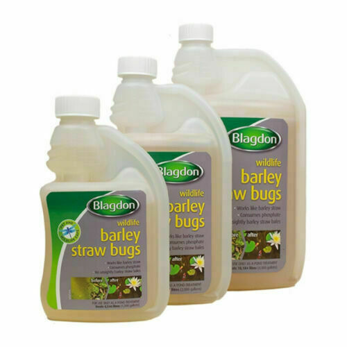 Blagdon Pond Barley Straw Bugs 500ml Algae Green Water Treatment - Picture 1 of 1