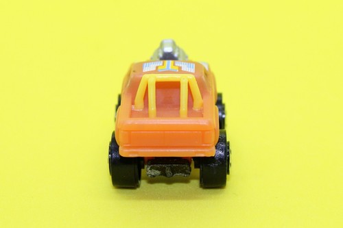 Vintage Road Champs Micro Machines Dragster Pickup TRUCK Neon Orange 1987 - Picture 4 of 5