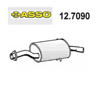Hinterer SchalldäMpfer Fiat Croma - Lancia Thema Asso FüR 82403461