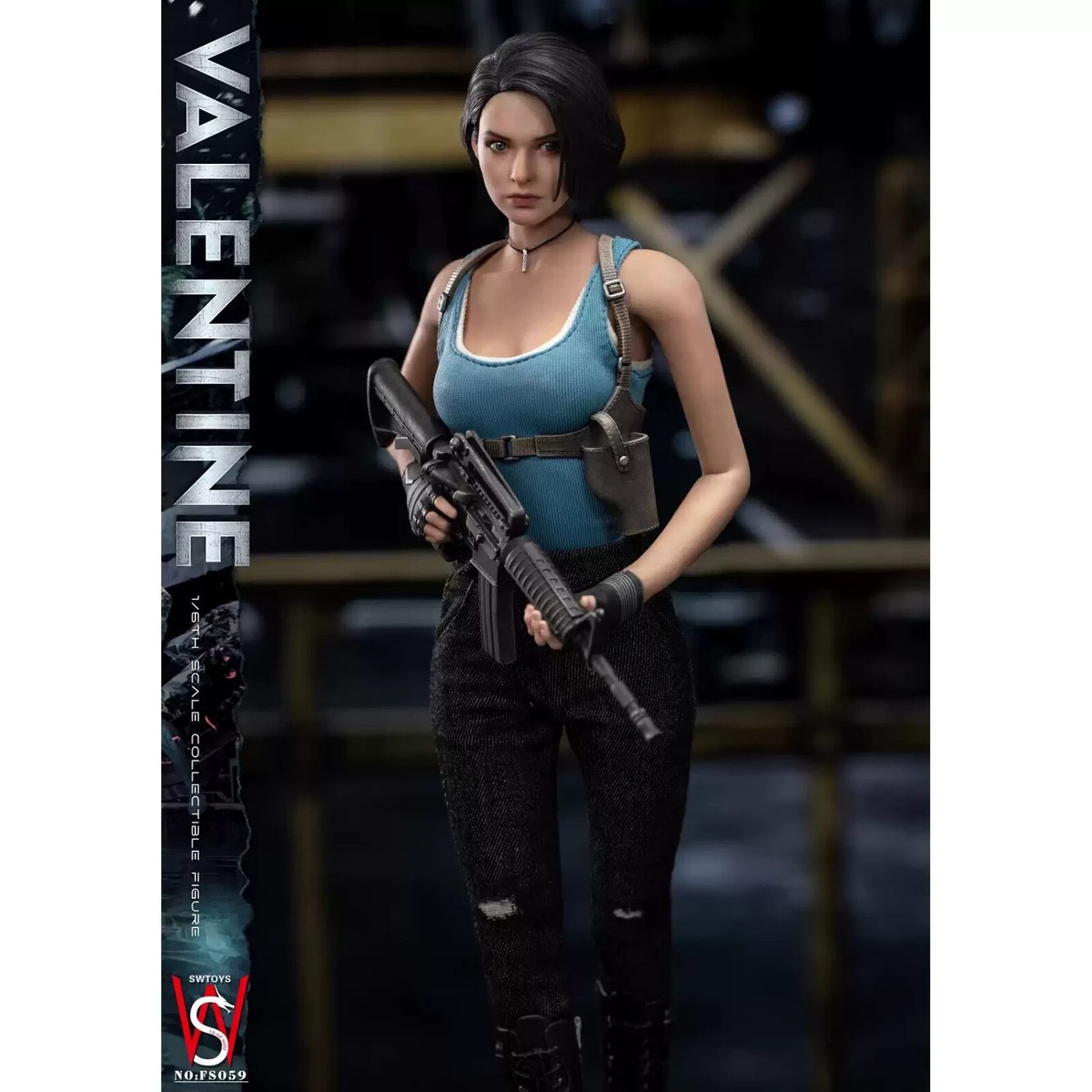 SWTOYS FS059 Jill Valentine Female 1/6 Action Figure 12