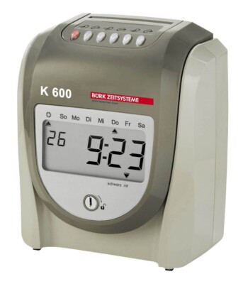 BÜRK MOBATIME K 600 Stempeluhr - NEU SOFORT