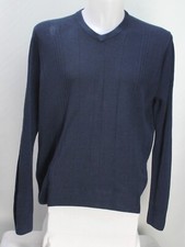 Dockers Men's Sweater Long Sleeve Navy Size M