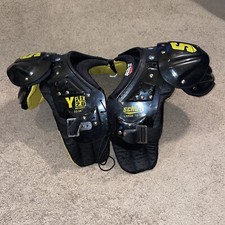 Schutt Football Shoulder Pads Youth Large 14-15  Y Flex 2.0 32-34 Black