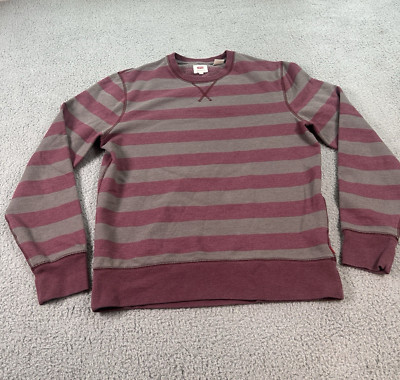 Levi's Herren Freizeit Sweater Men's Medium 40x25 Multicolor  Pullover Logo
