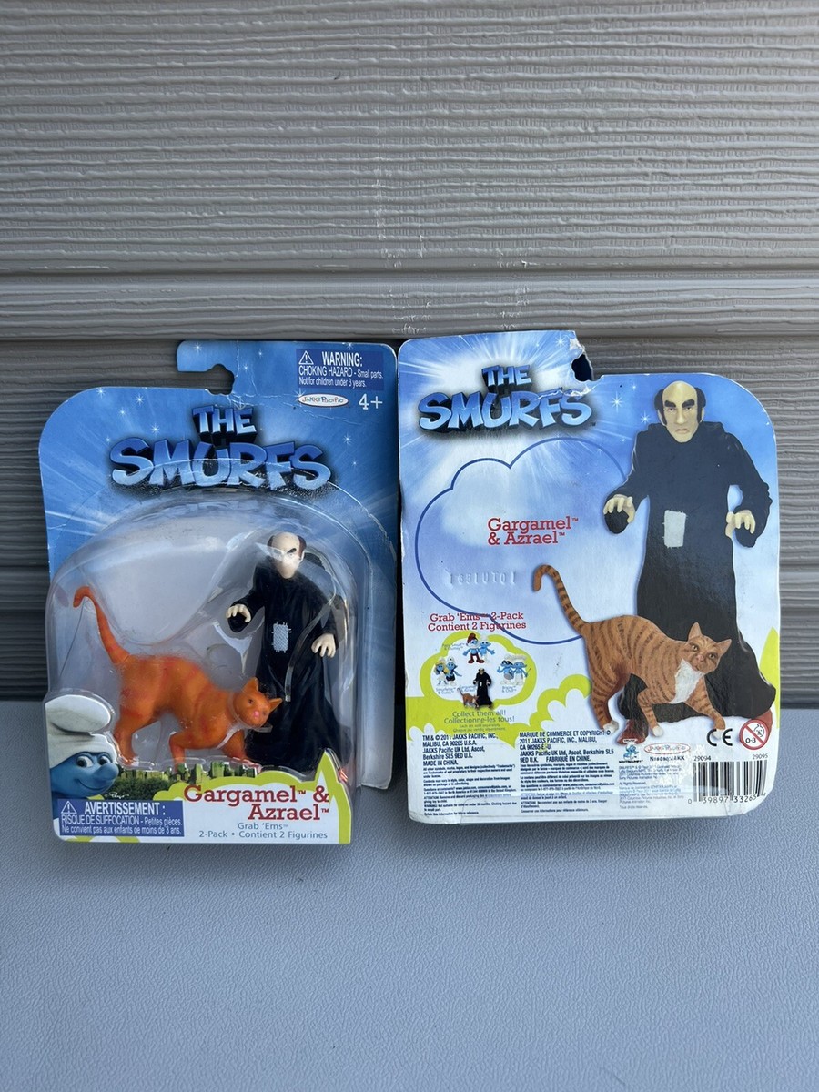 The Smurfs Gargamel & Azrael Movie Grab 'Ems 2-Pack, 2011, MISP