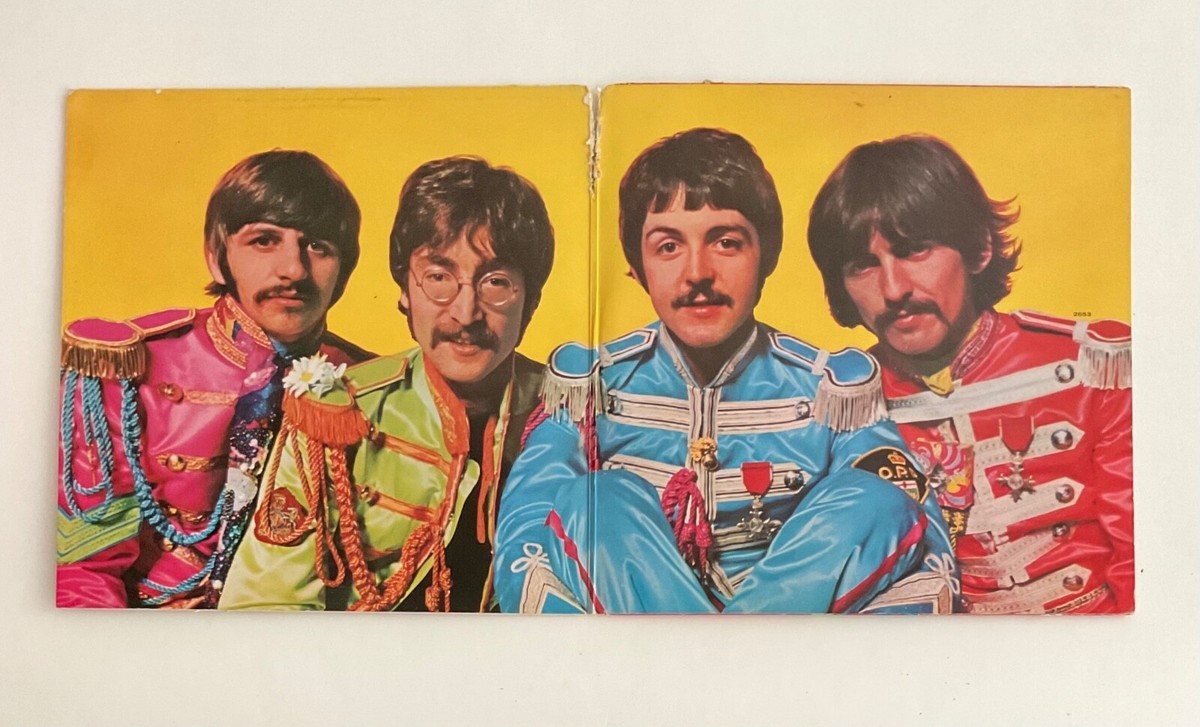Beatles Sgt Peppers Lonely Hearts Club Band Vinyl LP 1975
