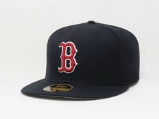 New Era 59Fifty Men Women Cap Boston Red Sox 2007 On Field Navy Blue Fitted Hat