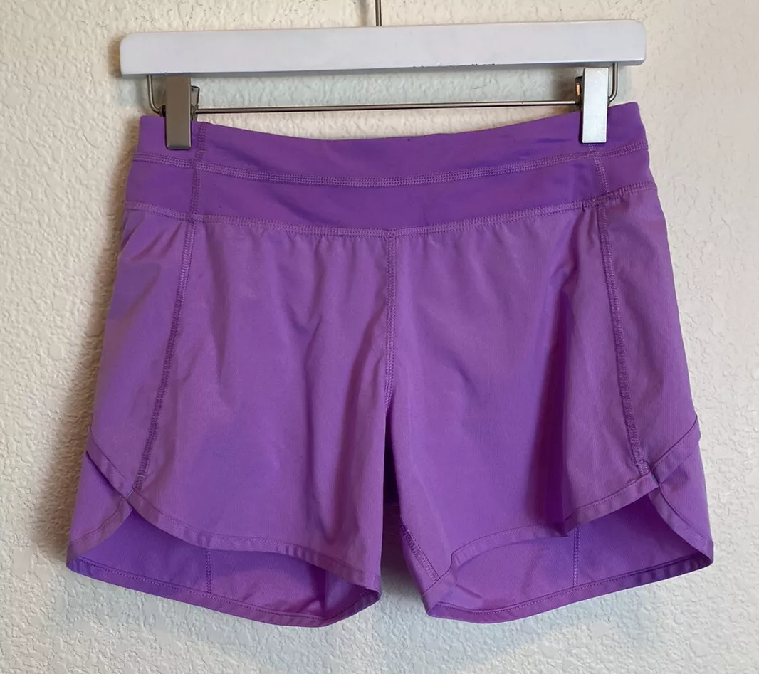 Purple workout deals shorts