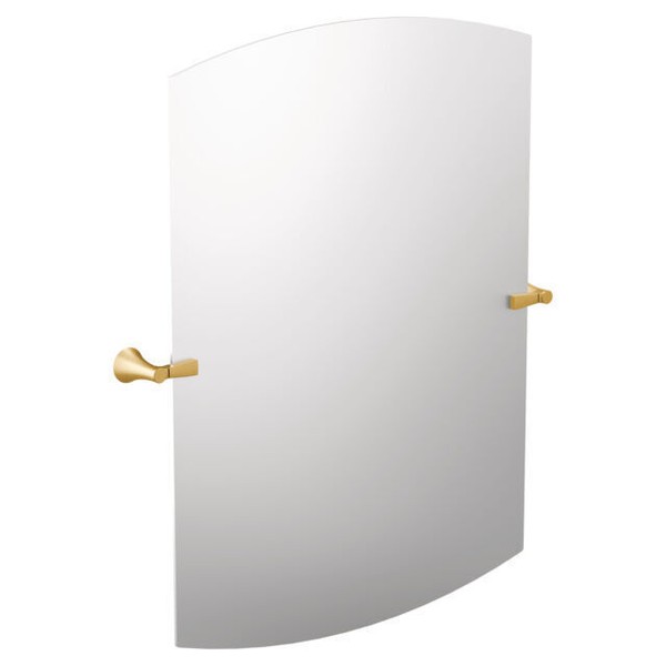 Moen Flara Oval Bathroom Tilting Mirror Brushed Gold (YB0392BG) for