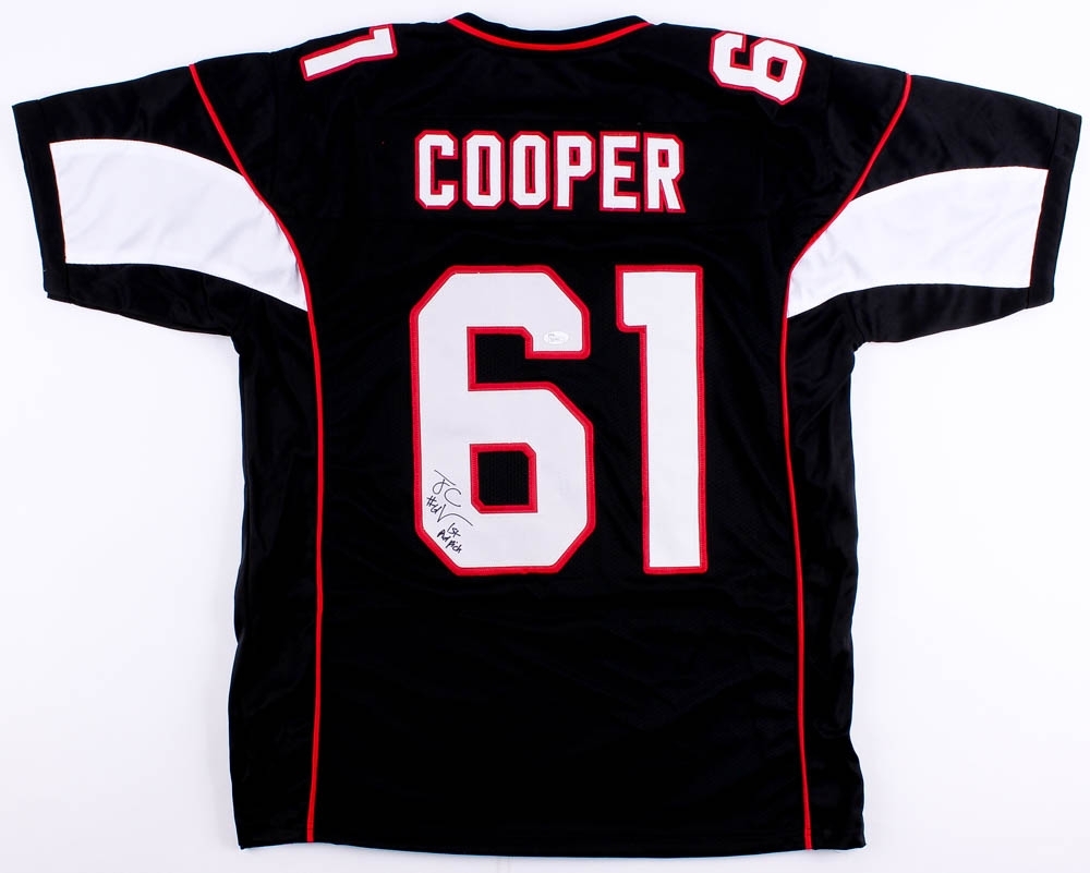 Jonathon Cooper Autographed Signed Arizona Cardinals Jonathan Cooper Jersey Insc. "1st Round Pick" (JSA COA) 