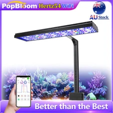 PopBloom WiFi Control Aquarium LED Lighting For Marine Coral Reef Grow Fish Tank