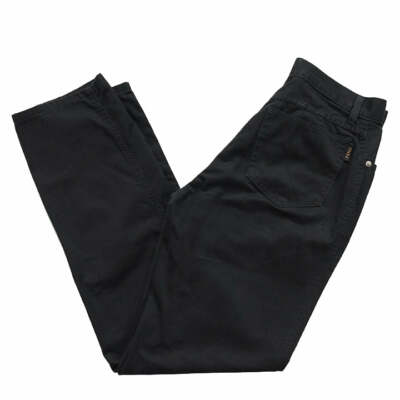 Vintage Fendi WOMENS Embroidered Denim Jeans 32