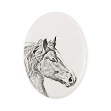 Freiberger Grabplatte mit Pferd Art-Dog