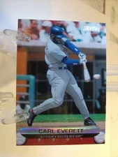 2001 Topps Stadium Club Baseball Card  #61 Carl Everett   (83053)