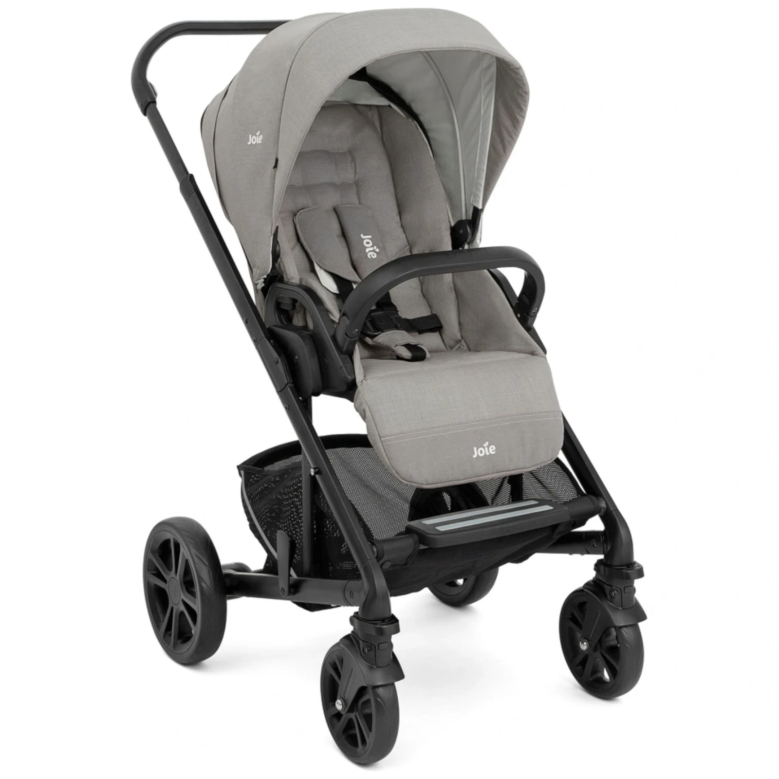 Joie Chrome Pushchair with Rain Cover Stroller Pram Baby Buggy Travel System NEW