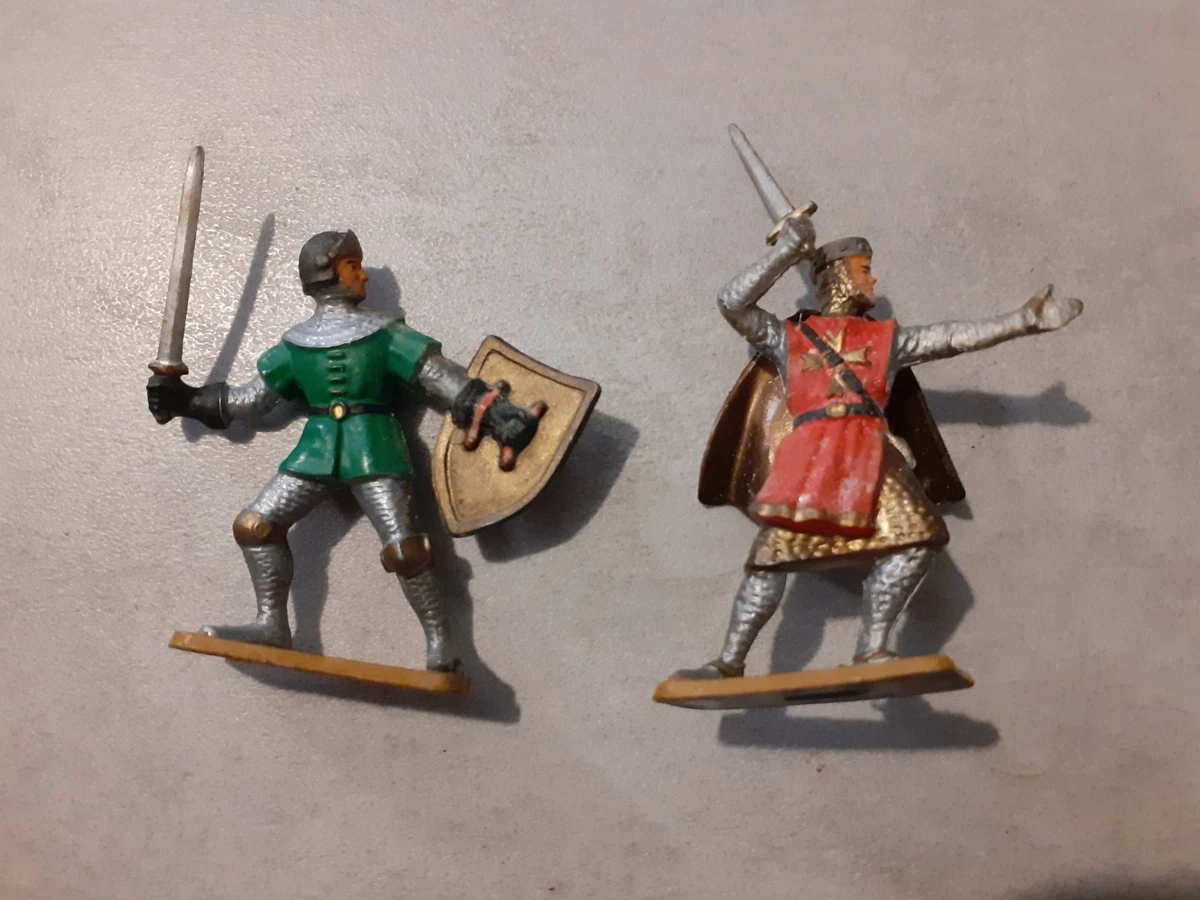 LOT N2 SOLDATS Chevaliers Schleich Papo Figurines Moyen Âge EUR 20,50 - PicClick FR