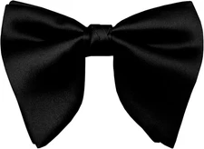 Bow Ties for Men, Pre Tied Bowtie Adjustable Oversize Mens Bow Tie for Tuxedo, V