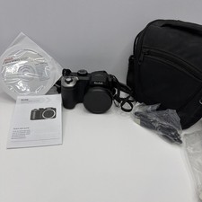 Kodak PIXPRO AZ251 Digital Camera Black 25x Zoom ONN Camera Case Working Tested