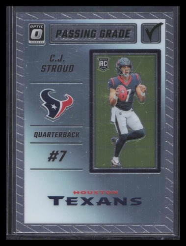 2023 Donruss Optic #PG-CS C.J. Stroud Passing Grade - Bild 1 von 2