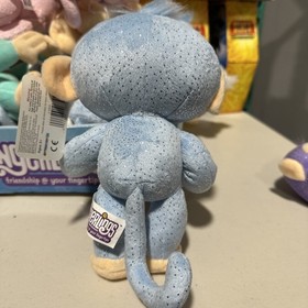 Fingerlings Blue SPARKLE MONKEY WITH SOUND 9" Plush STUFFED ANIMAL Toy NEW